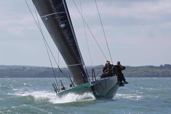 Carkeek 40 ‘Rebellion’ in action ©  LPB Aerial Imagery